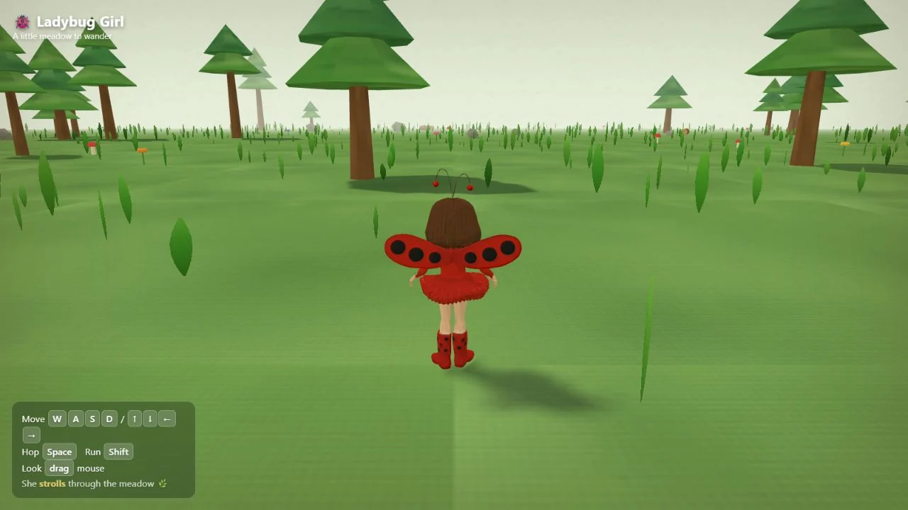 Ladybug Girl working demo