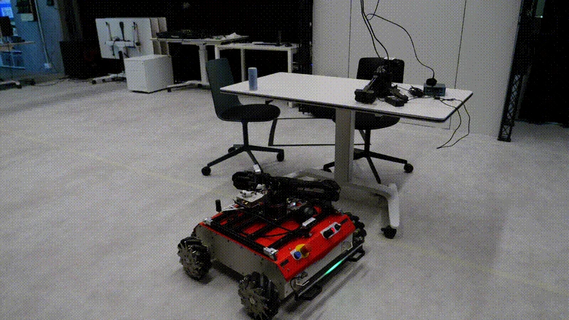 RODEO laboratory robot demonstrating the research context for the simulation